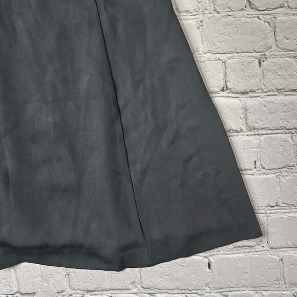 HM A-Line Black Defined Waist Lined Dress New Size US 8 - Picture 5 of 12